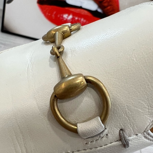 GUCCI Princetown Loafers in Cream Leather EU:37 - Picture 10 of 11